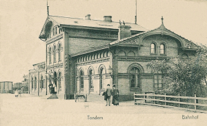 Karte-Bahnhof-Tonder
